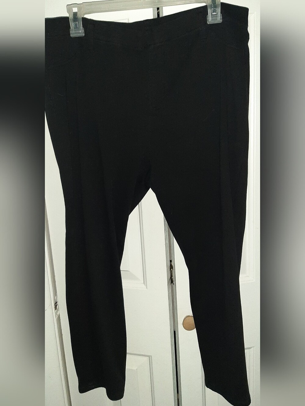 Faded Glory Black Jeggings * XL (16-18)